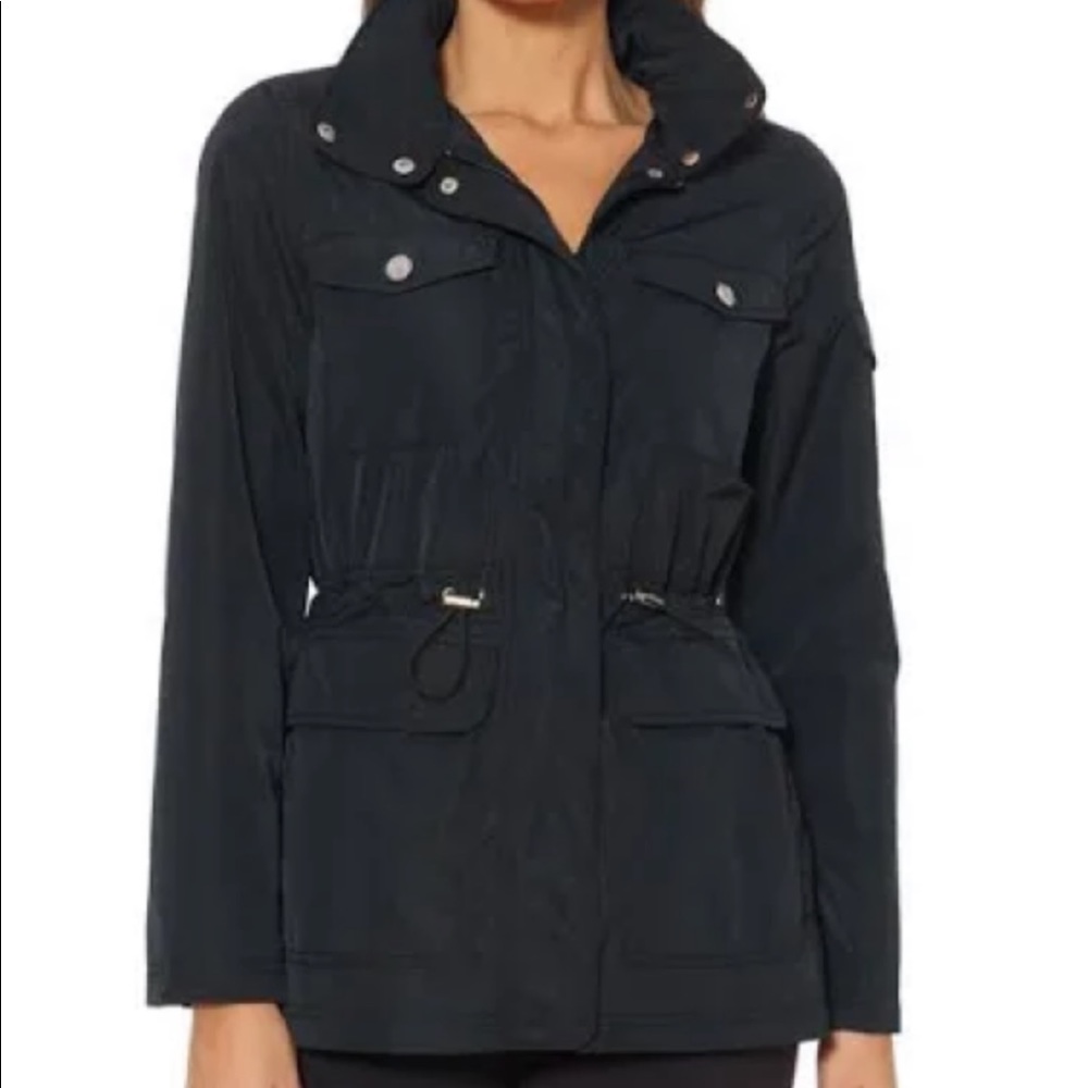 Vince Camuto Cinched Water Resistant Jacket Size M